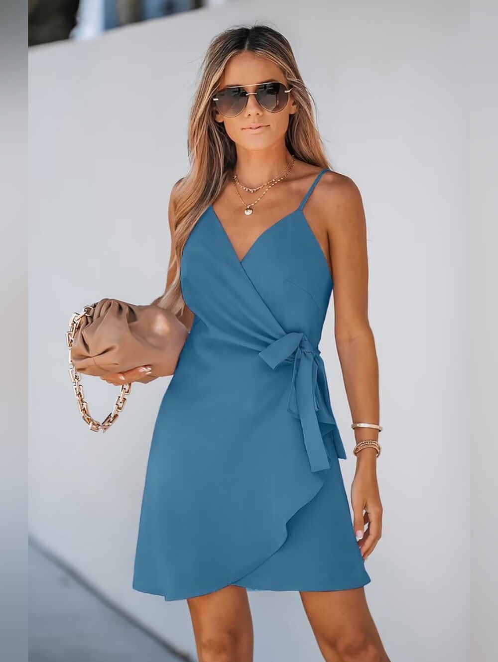 Clarissa Blue Mini Dress 💥 BRAND NEW 💥